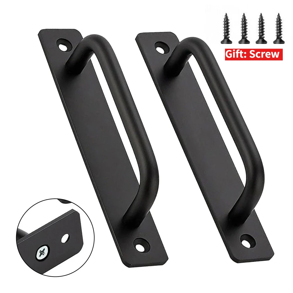Hochwertiger Aluminiumlegierungsgriff für Balkonfenster-Schiebetüren, schwarzer Türgriff, Möbelgriff, Hardware-Zubehör.
