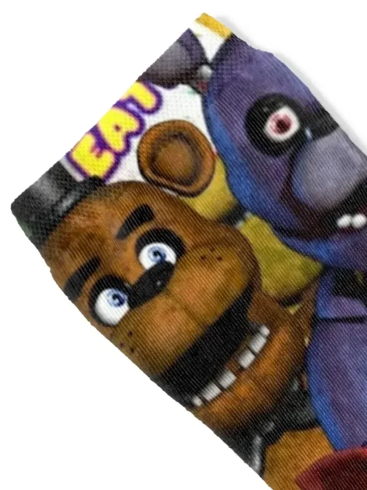 Freddy/Bonnie/Chica/Foxy Socks Men's Climbing sheer Socks Men Women's