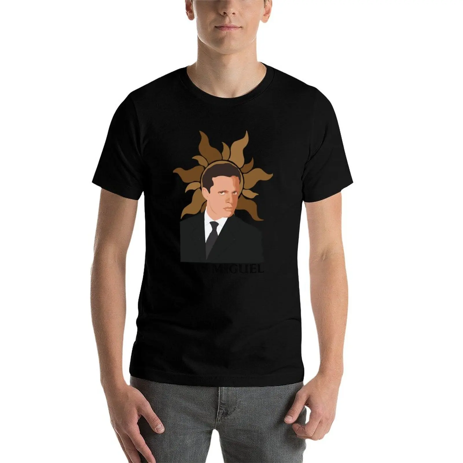 

El Sol Luis Miguel T-Shirt man t shirt heavy cotton anime tshirt t shirts cotton 100% T-Shirt