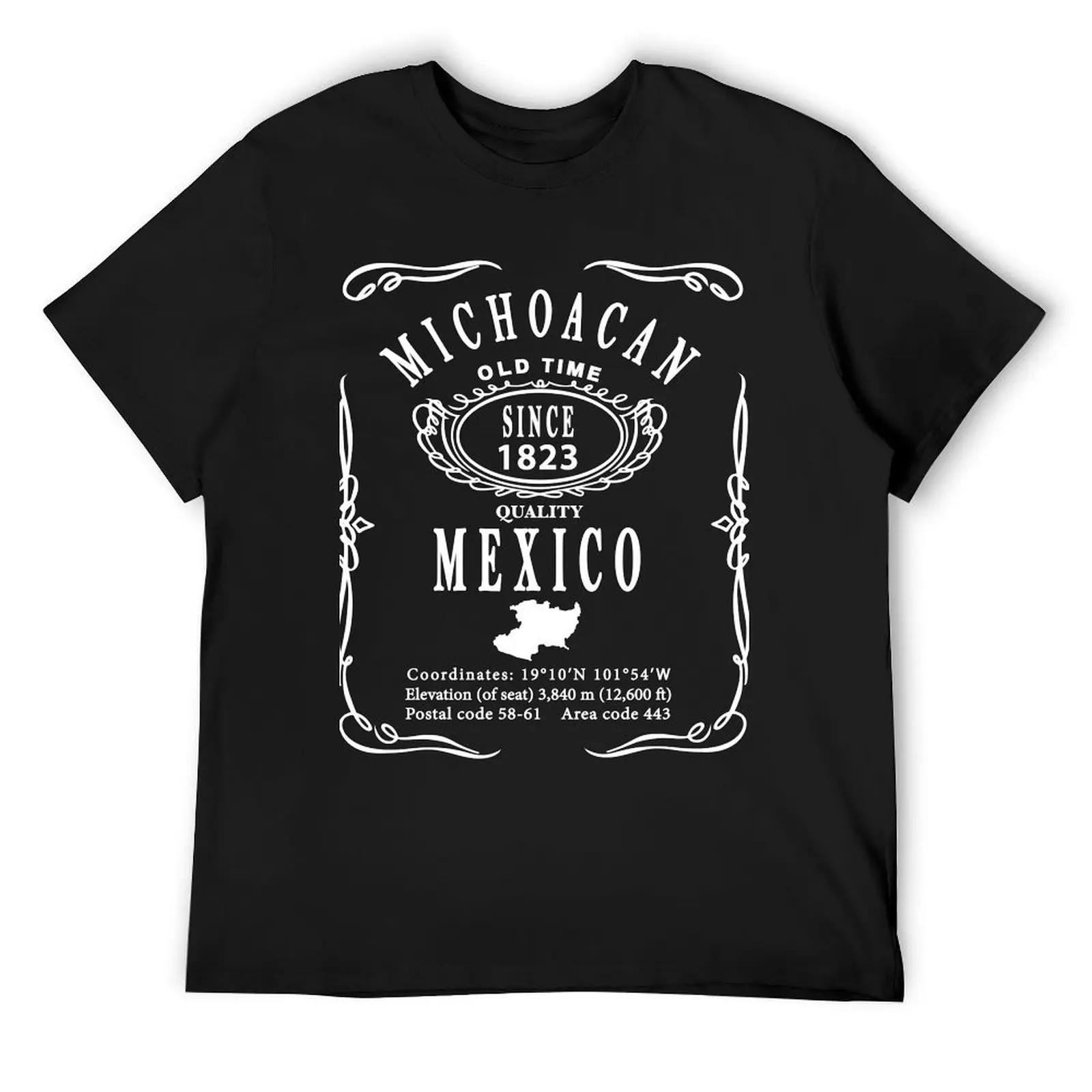 

Michoacan Mexico T-Shirt croswit shirt man fashion shirts summer shirt mens clothing