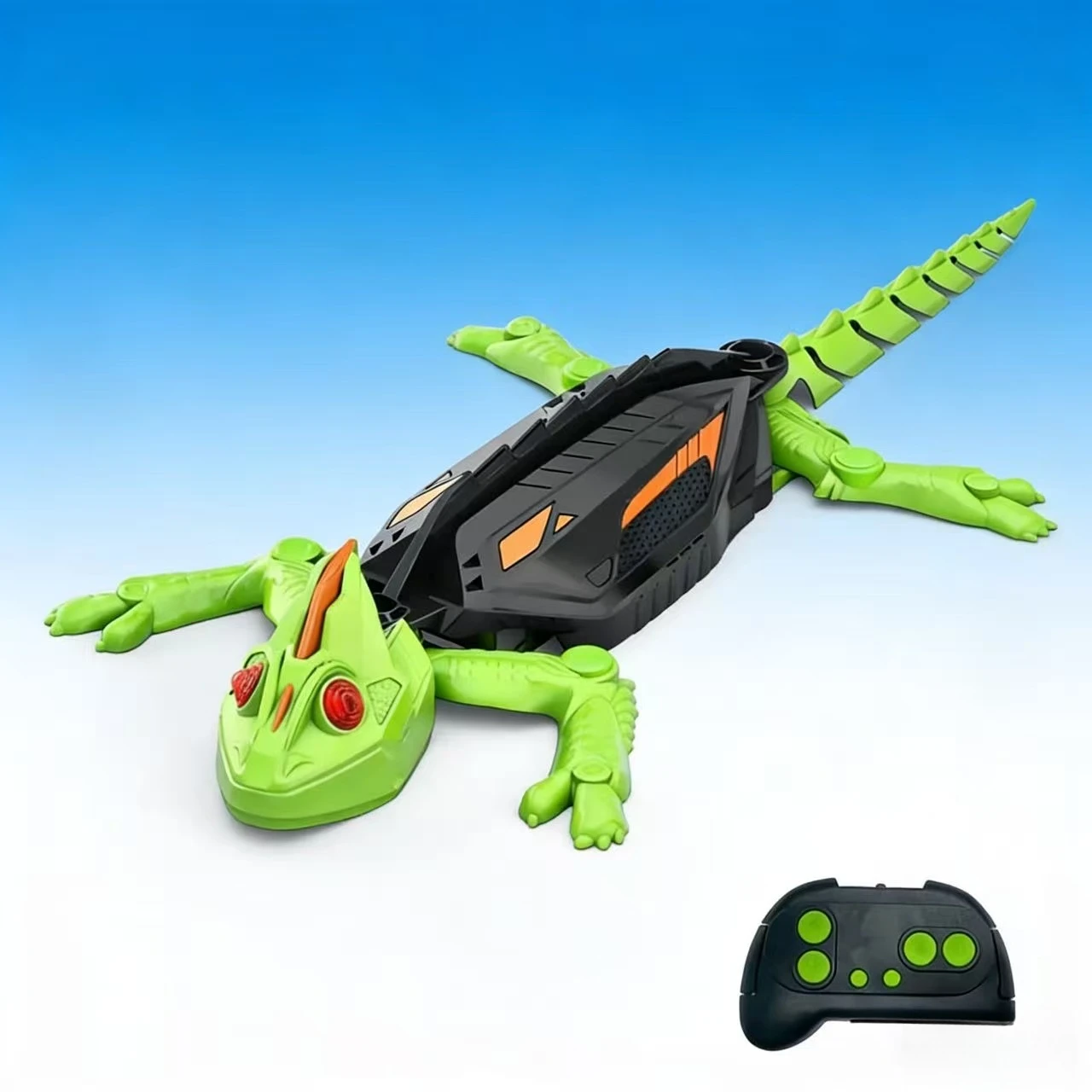 

Радиоуправляемый настенный робот-ползающий геккон, бионическая игрушка-ящерица, поднимает стеклу/гладкую стену, идеально подходит для рождественского декора