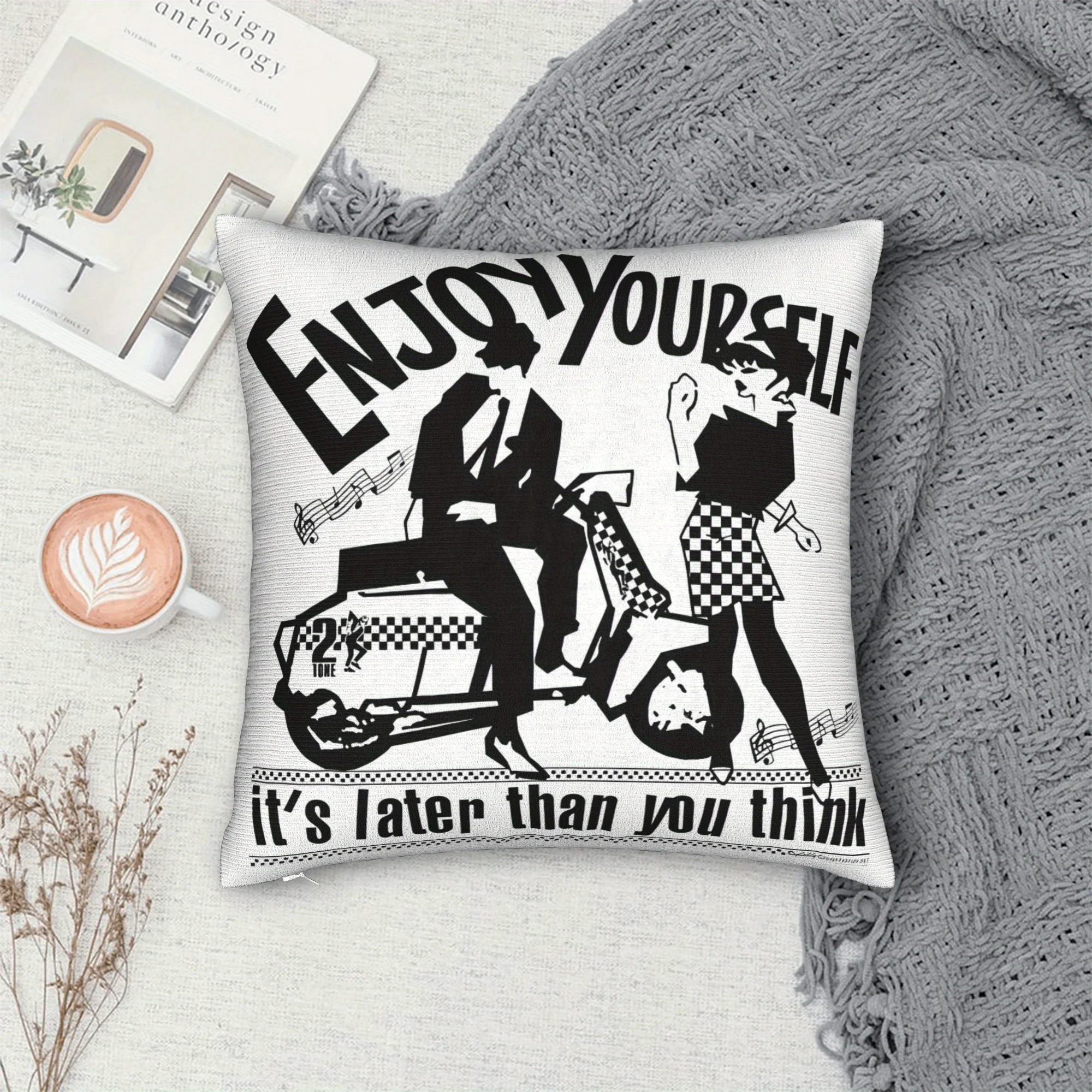 1PC Vintage Theme Pillowcase - 