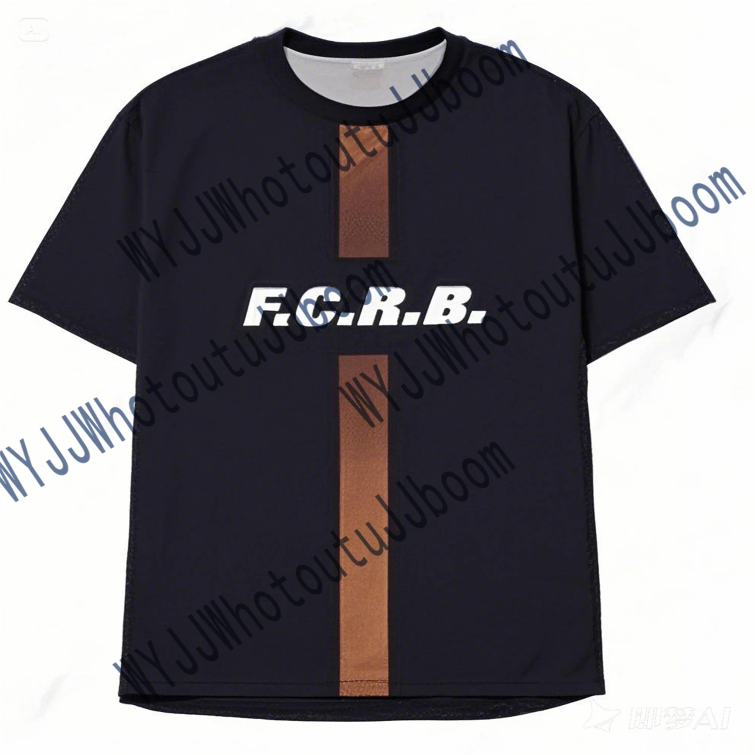 

F.C игровая рубашка с короткими рукавами, повседневная футболка унисекс, модная и удобная футболка, уличный классический топ с принтом для взрослых и детей
