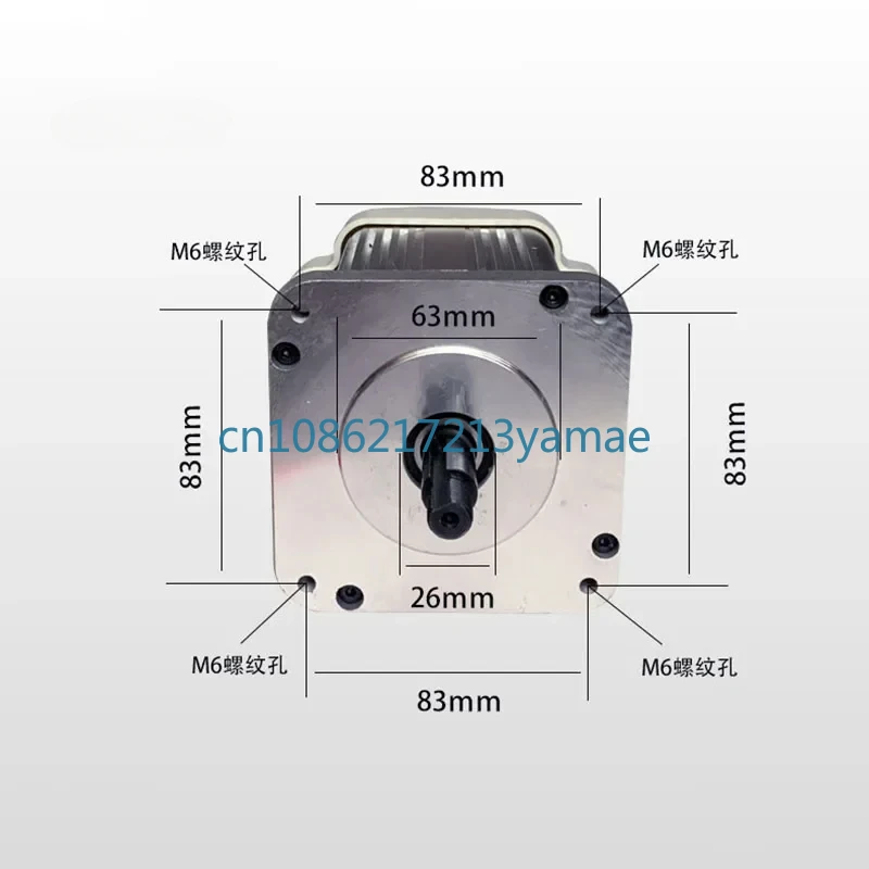 Imagem -04 - Servo Motor sem Escova com Controle de Velocidade Lixadeira de Correia Maquinaria do Woodworking Letra Viu o Torno Botão 550w 750w 1100w 220v o