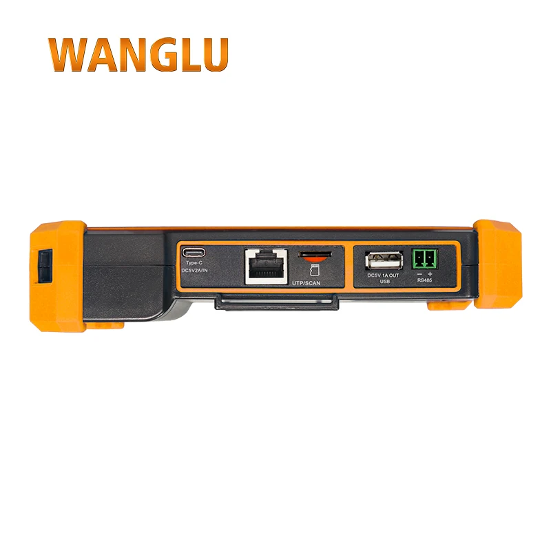 WANGLU 5.55 inch screen OTDR fiber tester/OPM/VFL/LS/RJ45 TDR/UTP Cable tester in one optical fiber tester