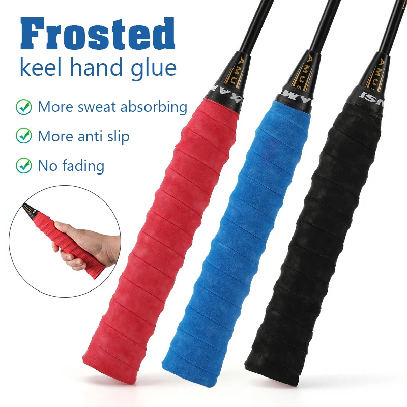 1PCS Film Adhesion Non-slip Sweatband Badminton Hand Glue PU Beach Tennis Racket Slingshot Jump Rope Fishing Rod Wrap Grip Tape