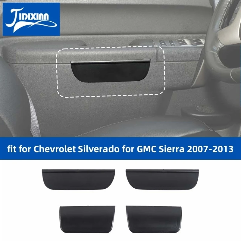 JIDIXIAN مقبض الباب الداخلي للسيارة صندوق تخزين مسند الذراع مناسب لسيراوليه سيلفرادو لسييرا 2007 2008 2009 2010 2011 2012 2013 #1