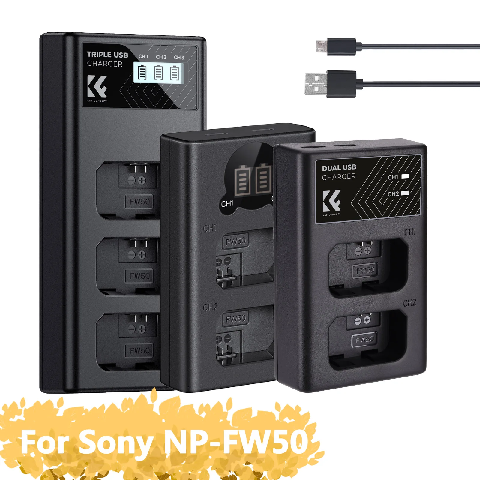 Зарядное устройство K&F NP-FW50 для Sony RX10M4 RX10 A7II A6100 A6400 ZVE10 ZV E10 A7R A6000 A5100 A7S A7RM2 A7SM2 A5000 QX1 A6500 Зарядное устройство K&F NP-FW50 для Sony RX10M4 RX10 A7II A6100 A6400 ZVE10 ZV E10 A7R A6000 A5100 A7S A7RM2 A7SM2 A5000 QX1 A6500