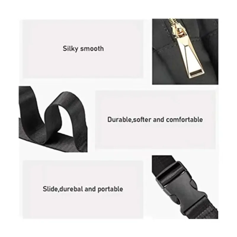 2025 Nieuwe sportheuptas voor heren met grote capaciteit, waterdichte reis-outdoor-casual tas, multifunctionele crossbodytas voor hardlopen