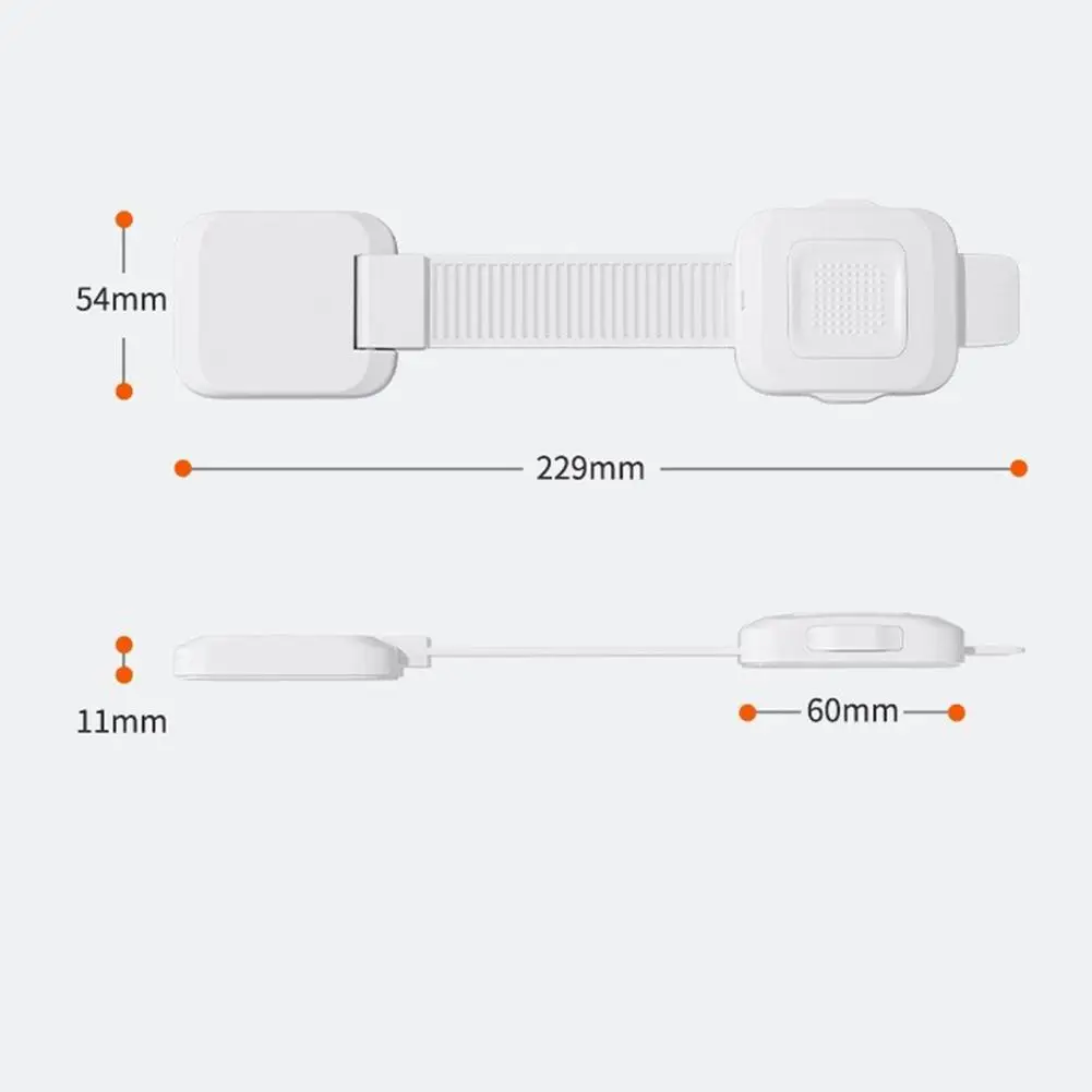 Baby Safety Drawer Latch for Cabinets Dressers Bookshelves and Wardrobes to Prevent Tip Over and Accidental Opening