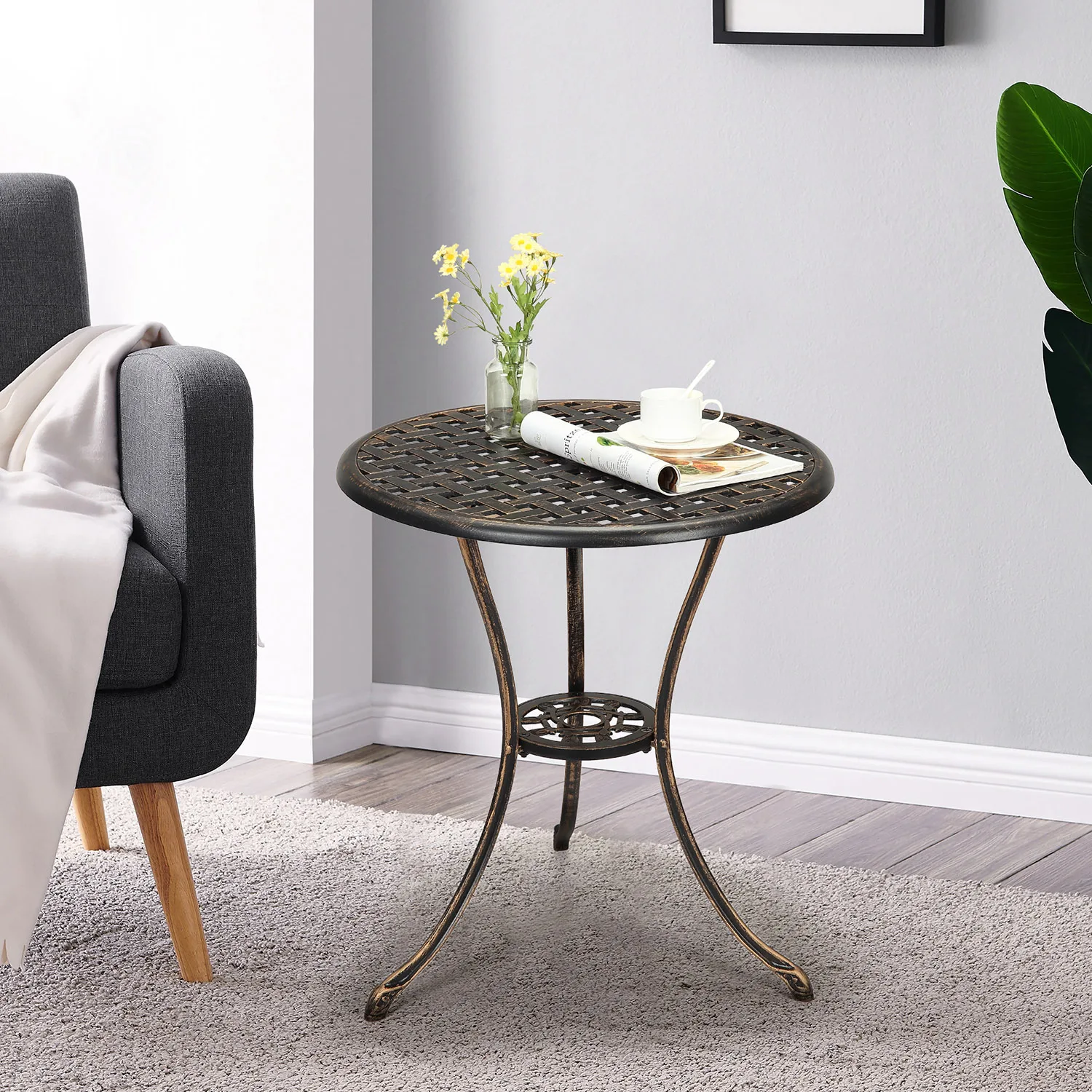 24" Cast Aluminum P… - image