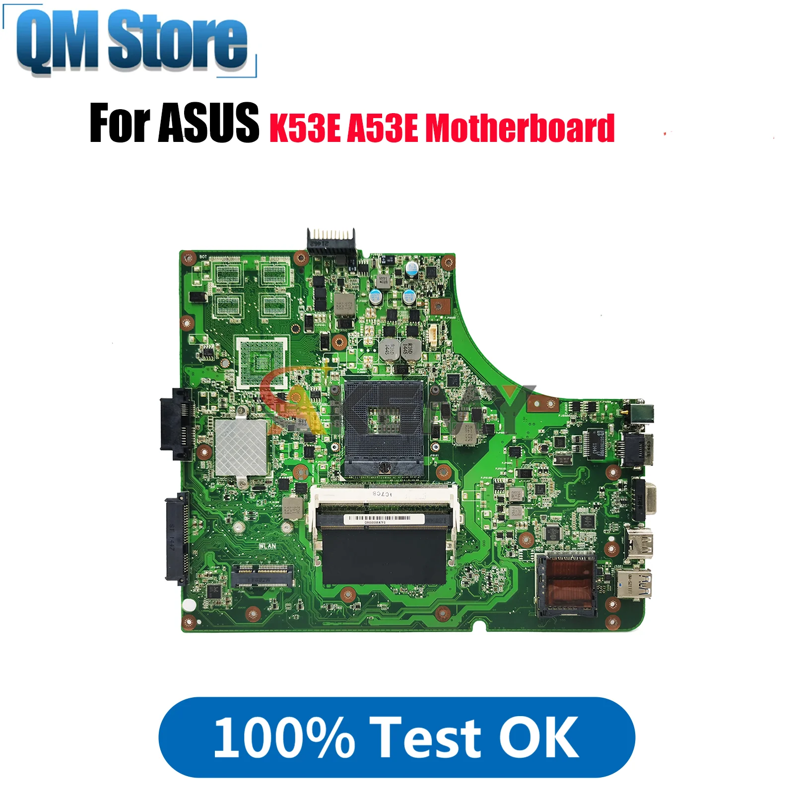 

Материнская плата K53E для ноутбука ASUS K53E K53E, материнская плата для ноутбука Цей товар в наличии, 100% тестирование, ОК, быстрая доставка, высокое качество