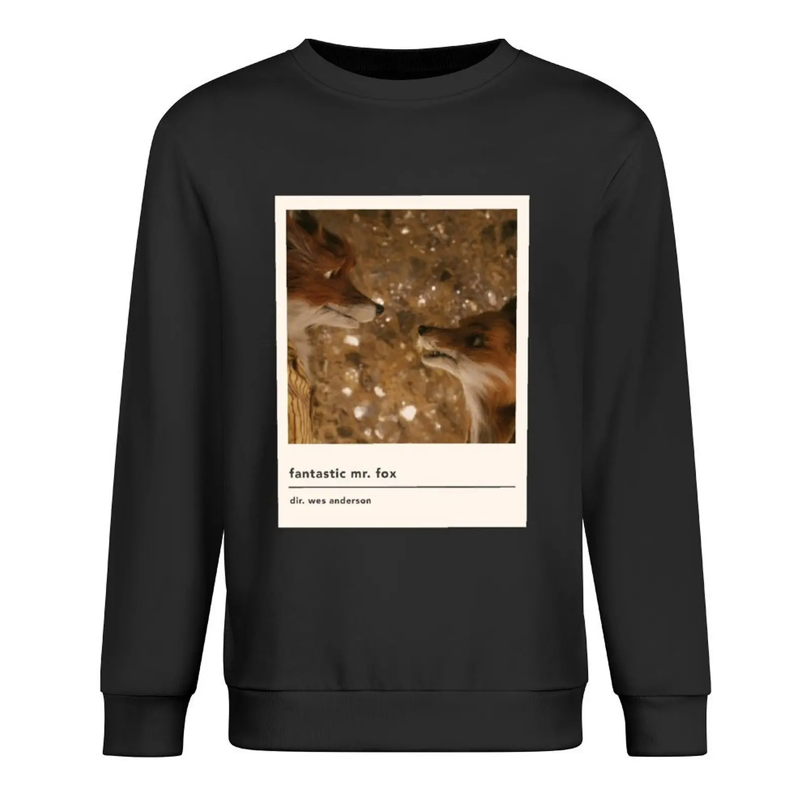 

minimalist fantastic mr fox movie poster Pullover men wear men's sweat-shirt men's winter sweater men's sweatshirts