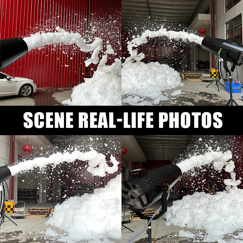 3000W Custom Foam Machine for Parties - alternate angle