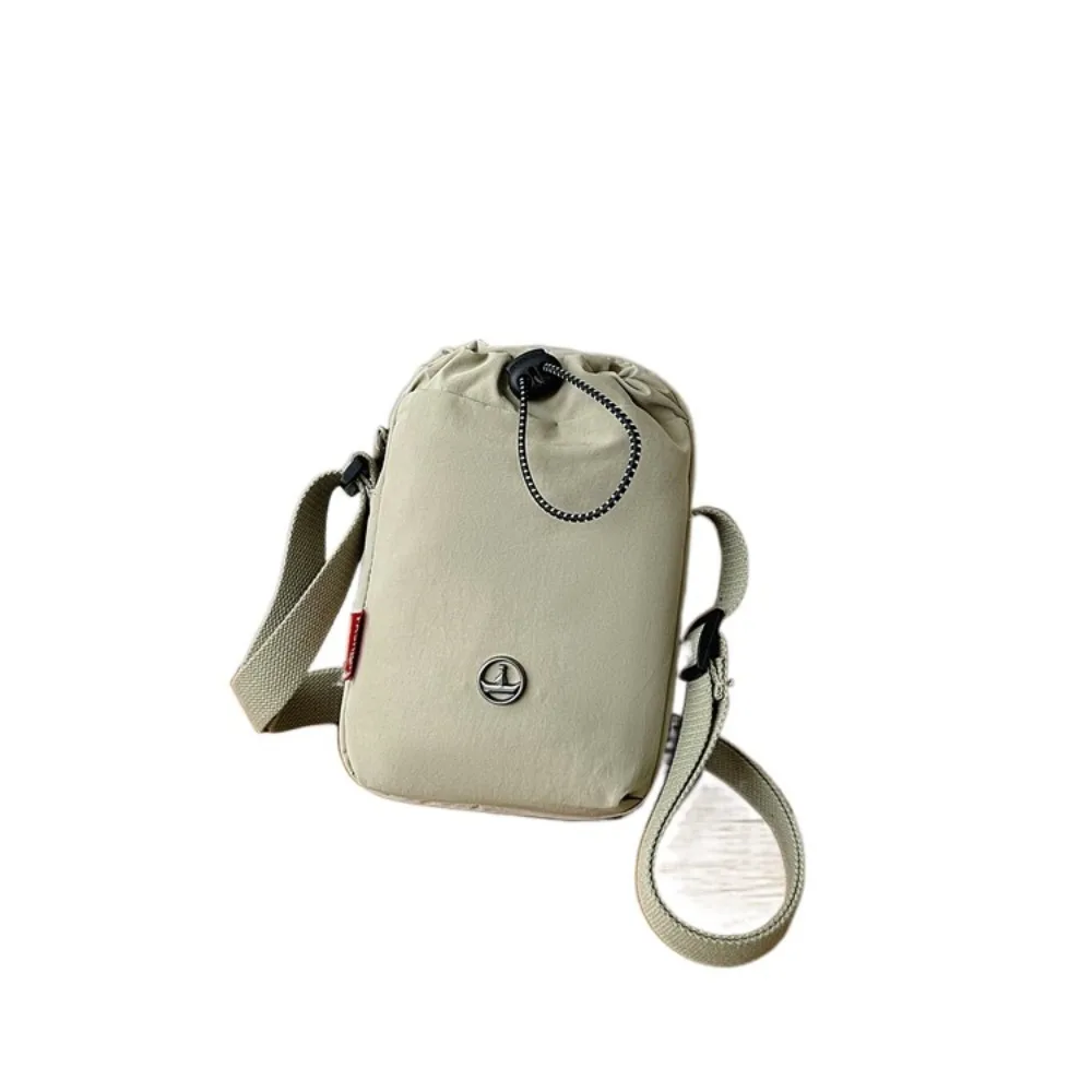 

Multifunctional Mini Nylon Mobile Phone Bag Zipper Casual Crossbody Water Bottle Bag Ultra-light Korean Style