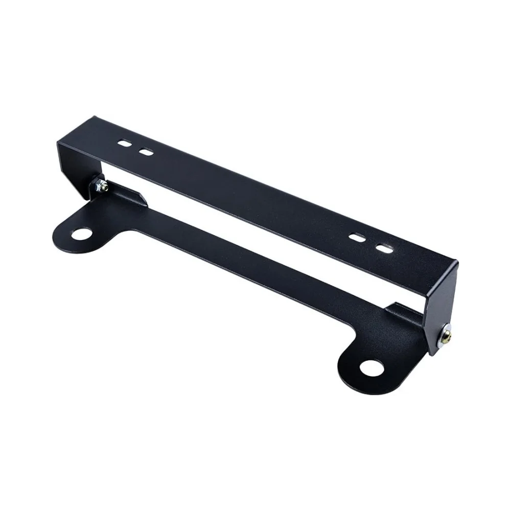 

254mm Flip-Up Heavy Duty Metal Hawse Fairlead Mounted License Plate Holder + Mounting Screw Kit