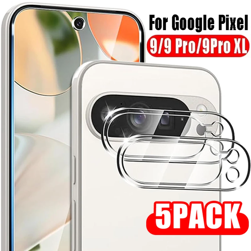 1-5Pcs Camera Lens Protective Glass For Google Pixel 9 Pro XL Back Camera Protector Tempered Film Pixel9 Pro Lens Sticker Glass