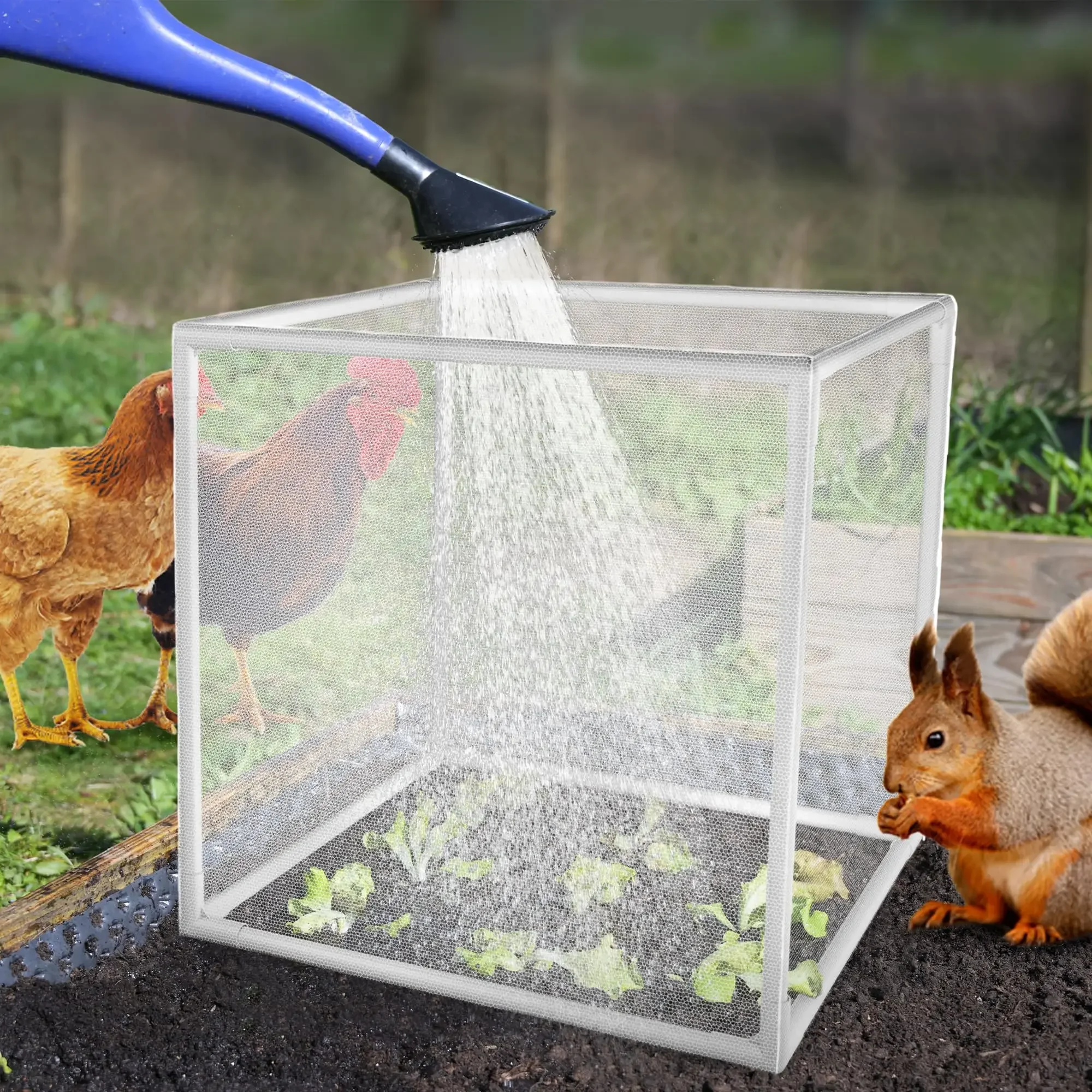 

Сетчатая крышка для растений, складной защитный корпус, садовая сетка, клетка, защитная крышка, защита растений, овощей, фруктов, птиц, насекомых