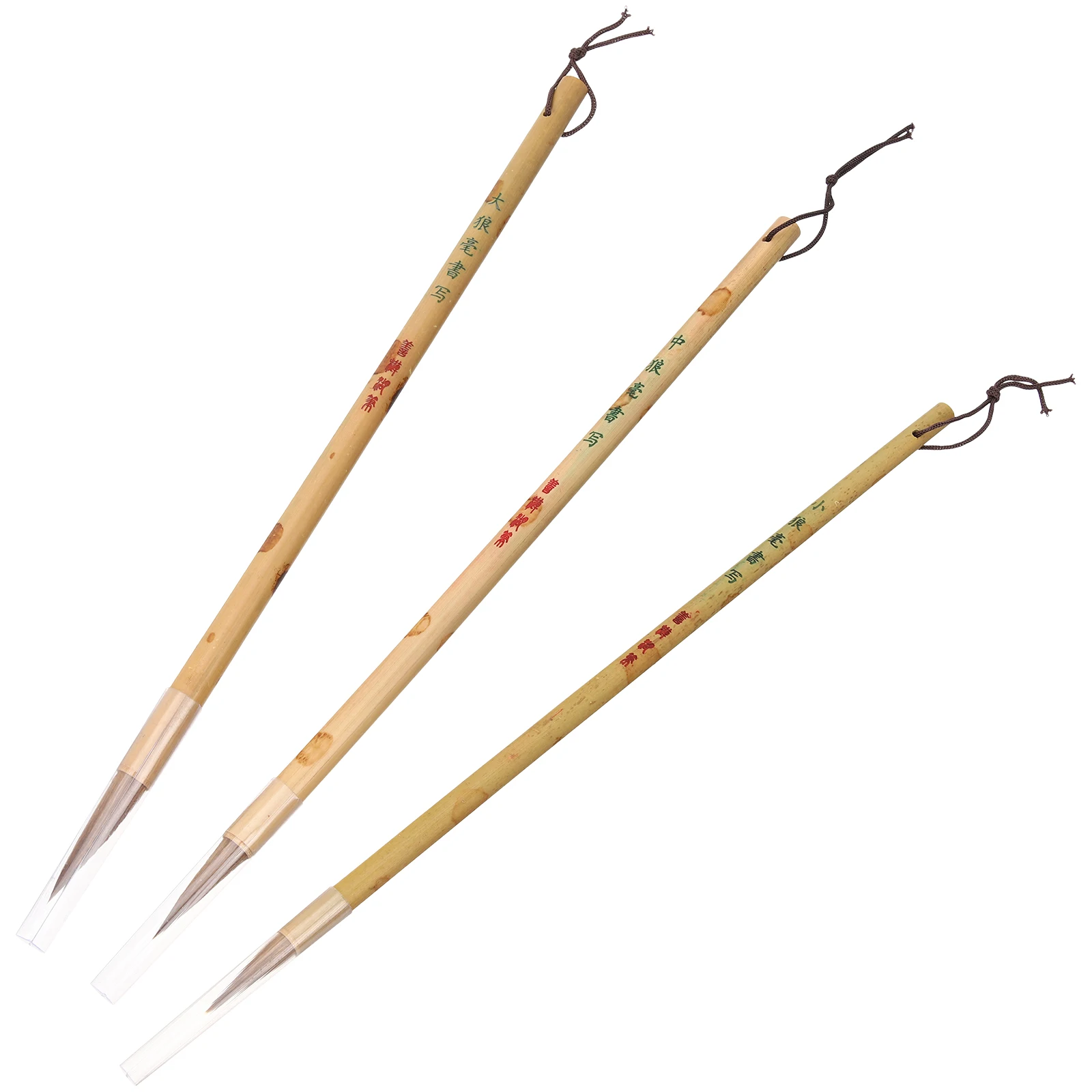 

3 Pcs Brush Set Chinese Calligraphy Kanji Brushes Ink Painting Writing Pen Pens for Drawing Student