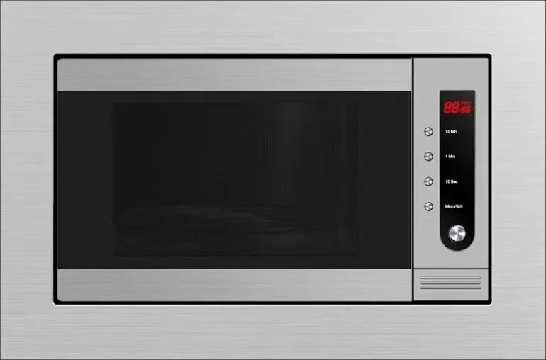 Full Stainless Steel 25L Built in Microwave Oven with Big Capacity Countertop 300*300*204 450*321*240 495*367*291 VAC25BS1A 11.5