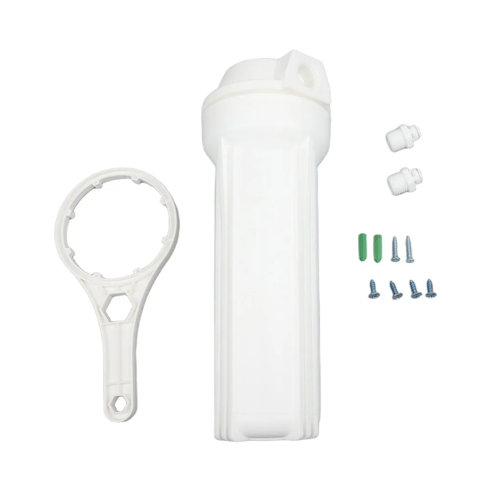 RO System Filter Housing For 10 Inch Size for For 1/4 inch and 2.5 inch Port Designed for Standard For Reverse Osmosis Units