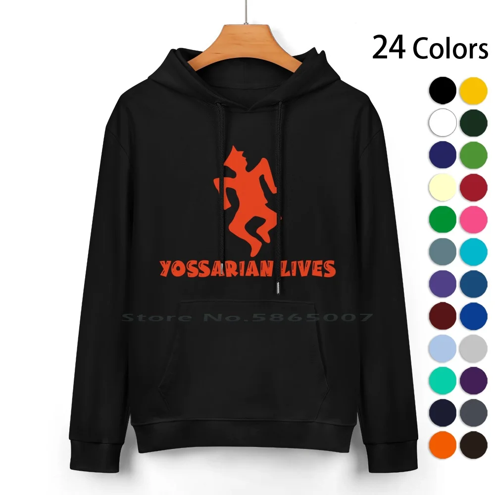 Yossarian Lives Pure Cotton Hoodie Sweater 24 Colors Catch 22 Classic Joseph Heller Books Litterature Soldier Yossarian World