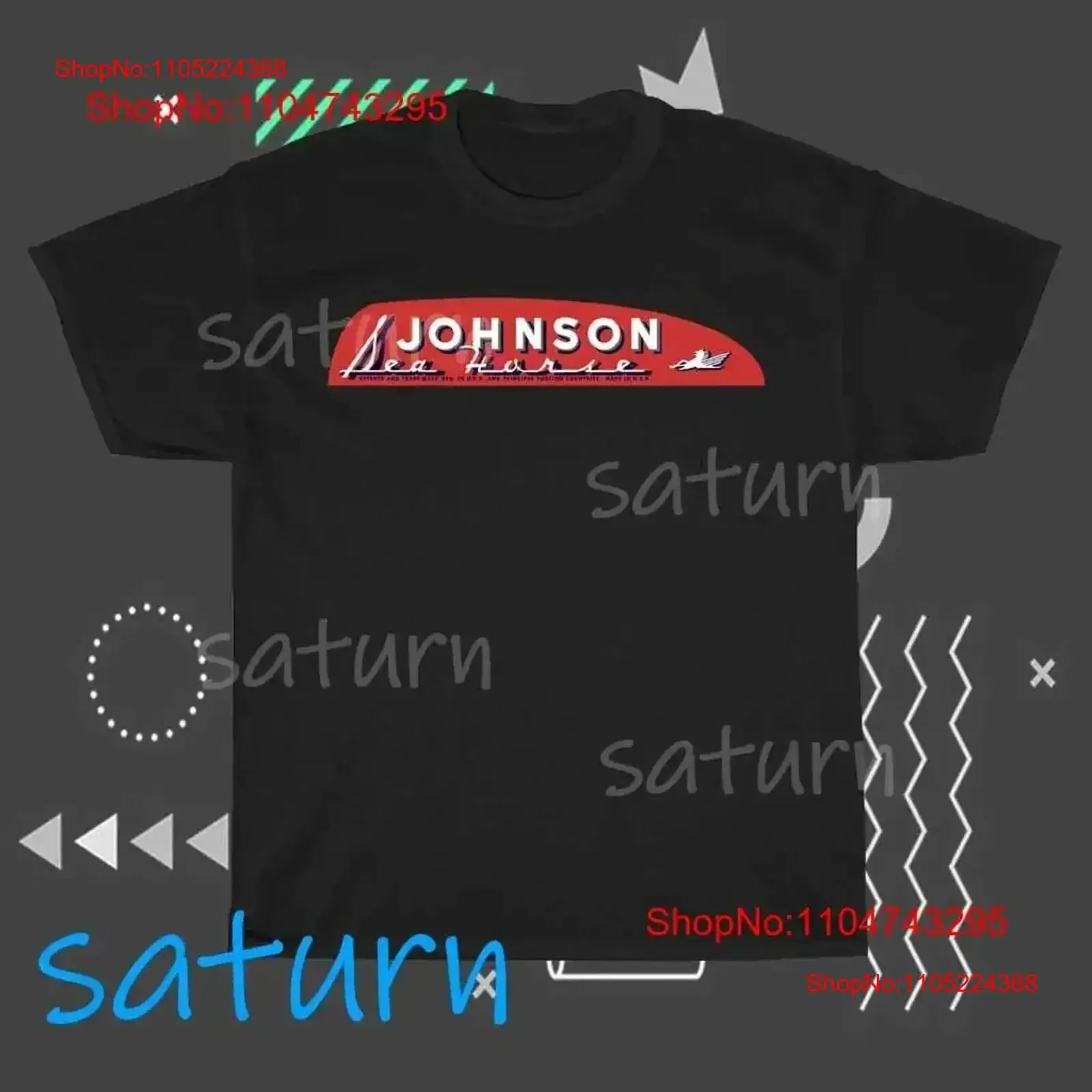Johnson Outboards 1903 Logo T Shirt Funny Size S to 5XL vintage Washed Versatile Top For Everyday Wear homme Breathable Soft