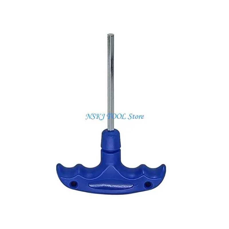 

L8RC 2.5mm-8mm Hexagonal Screwdriver Wrench T-shaped Driver Wrench Key Inner