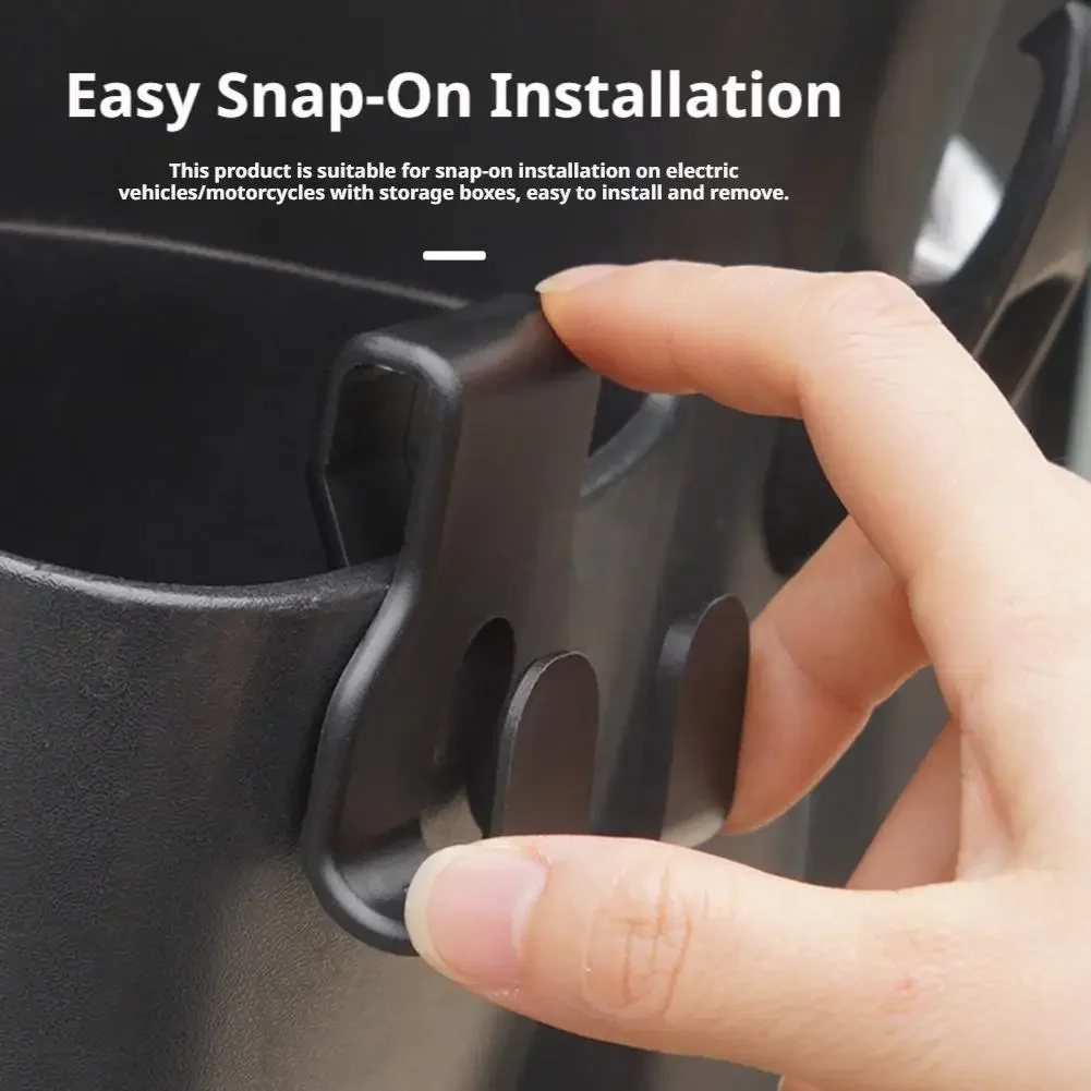 1PCS Vehicle Hook Front Universal Motorcycle Electric Vehicle Storage Box Hook Hidden Motorcycle Accessories