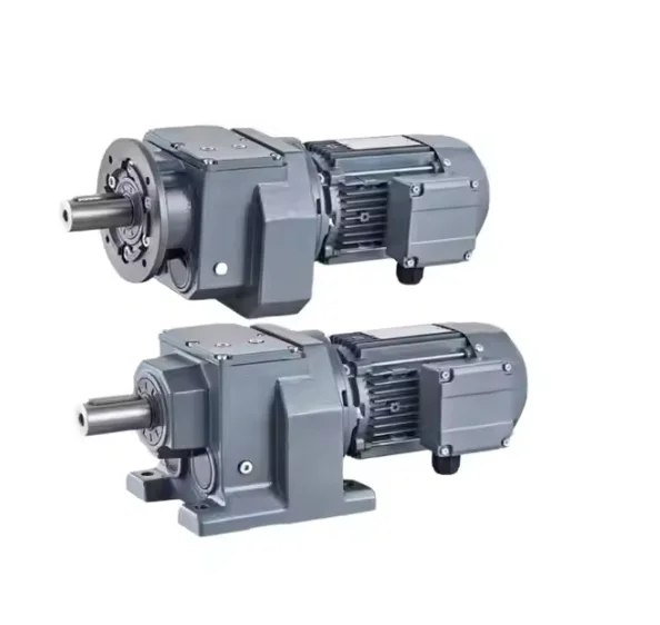 

For GuoMao High-Torque R49 Helical Gear Speed Reducer For Farm Construction And Lifting Machinery