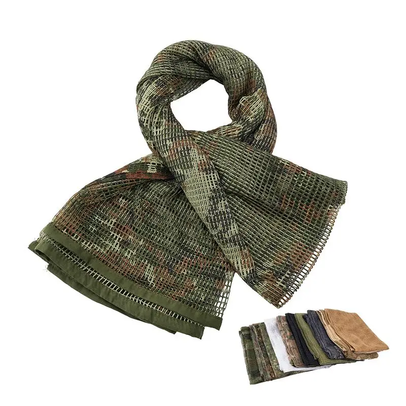 

Tactical Scarf Breathable Outdoor Veil for Military Hunting Gear