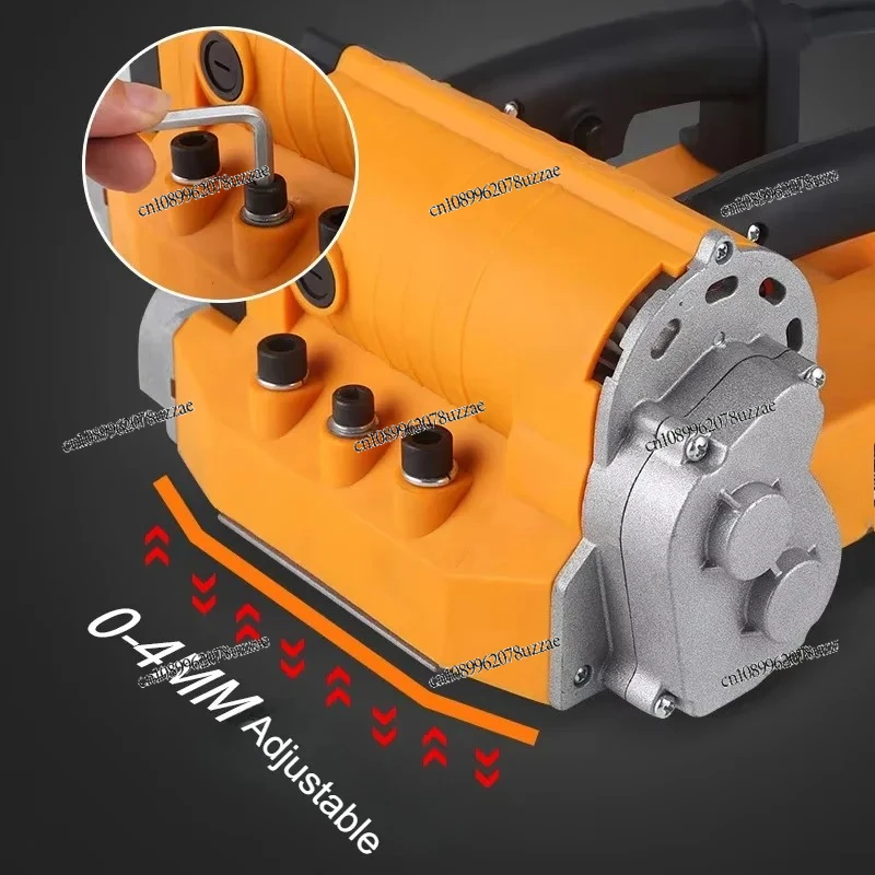 

220V 4580W Electric Wall Planer Concrete Shovel Machine Dust-free Wall Planing Machine for Wall Renovation Paint Scraper Putty