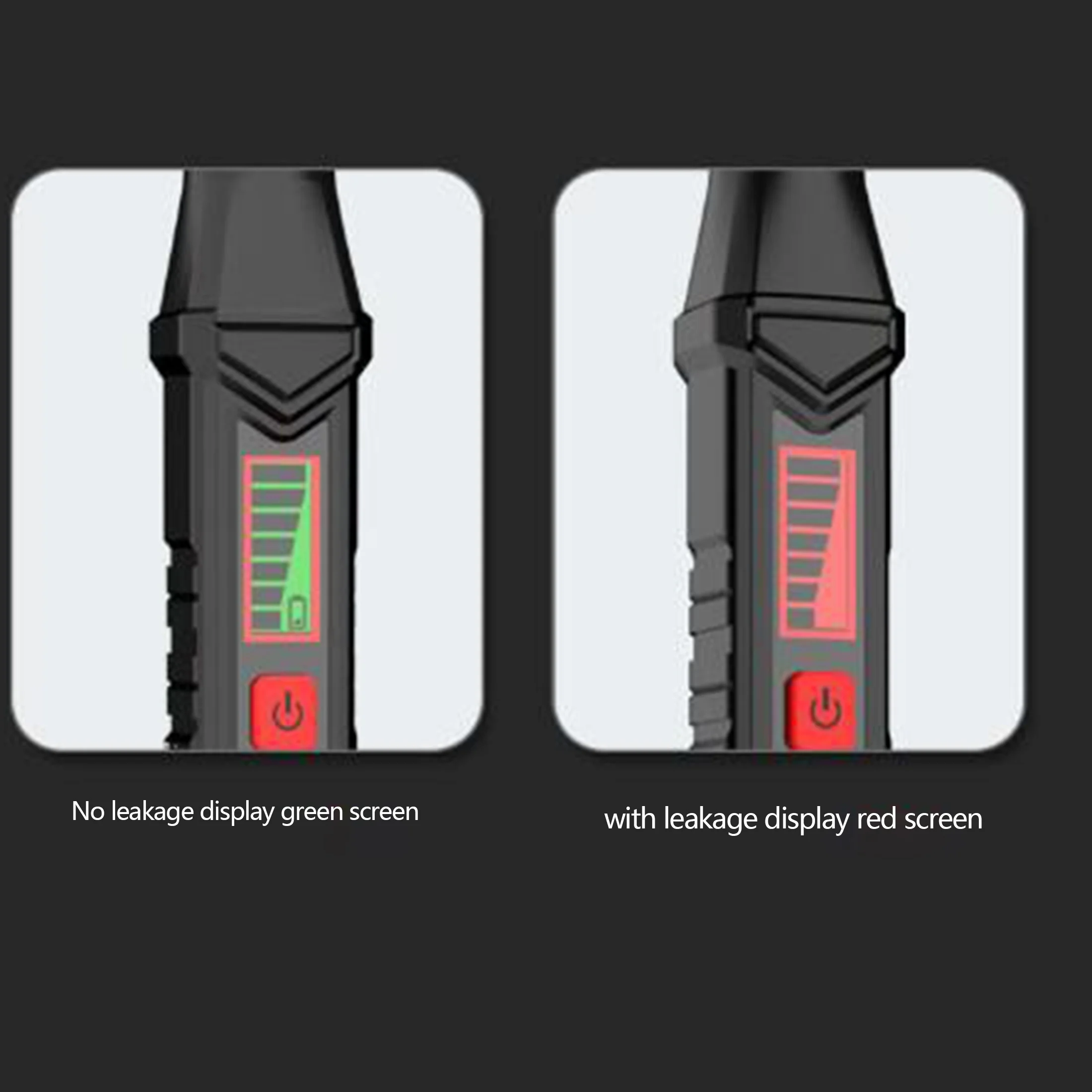 1PC HT60 2*AAA battery Combustible Gas Detector 0~10000PPM Methane Flammable Alcohol Detection Pen Natural Gas Leakage Detector