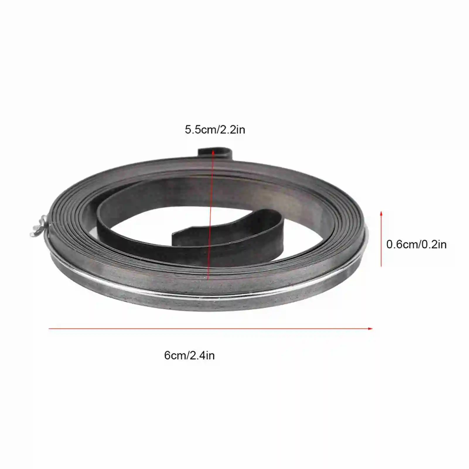 Recoil Pull Starter Spring For Honda GX120/GX160/GX200 Durable Metal Replacement 28442-ZH8-003 Engine Starter Repair Part