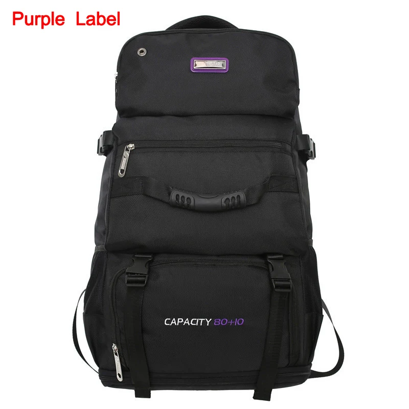 60L 80L Groer Reiserucksack Herren Erweiterbar - Wasserdichter Laptop  Backpack 17 Zoll Handgepck