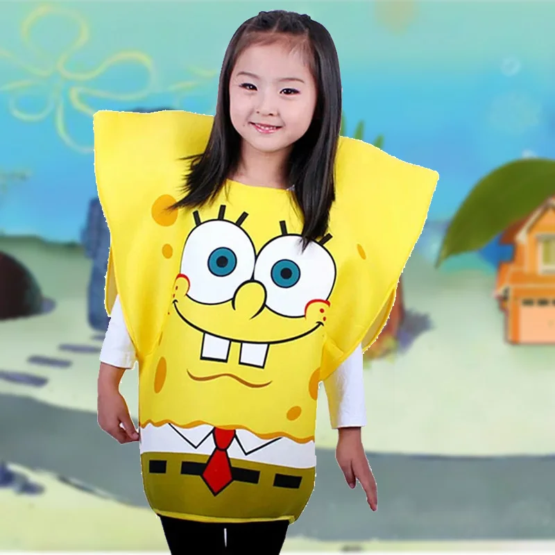 Anime Halloween Children\'s Day SpongeBob SquarePants Patrick Performance Costumes Clothes Carnival Party Dressing Fashion Trends