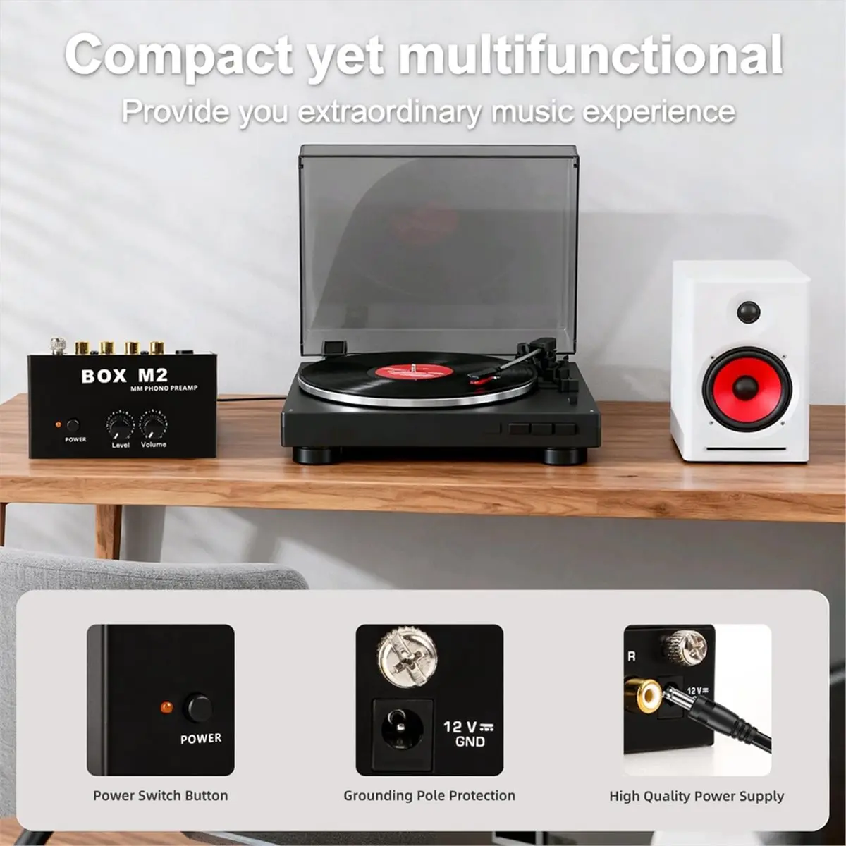 618-メガセール-box-m2-フォノプリアンプ-ターンテーブル用-ミニステレオオーディオ-hi-fi-蓄音機-レコードプレーヤープリアンプ-euプラグ