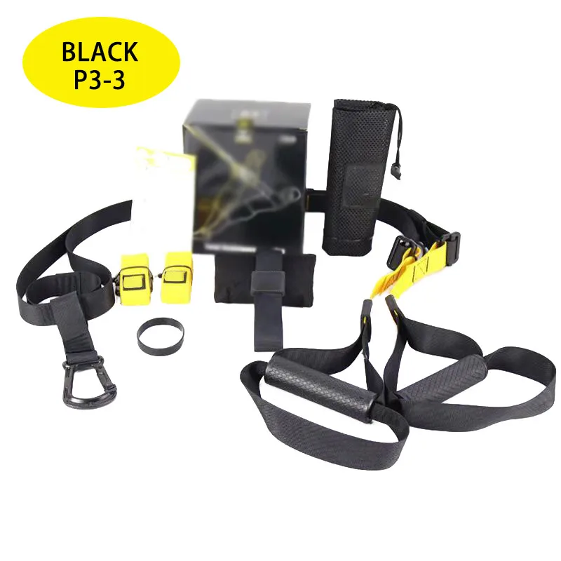 Hanging Training Strap Home Gym Adjustable Yoga Pilates Strength Training Resistance Band Set Portable Training Accessories