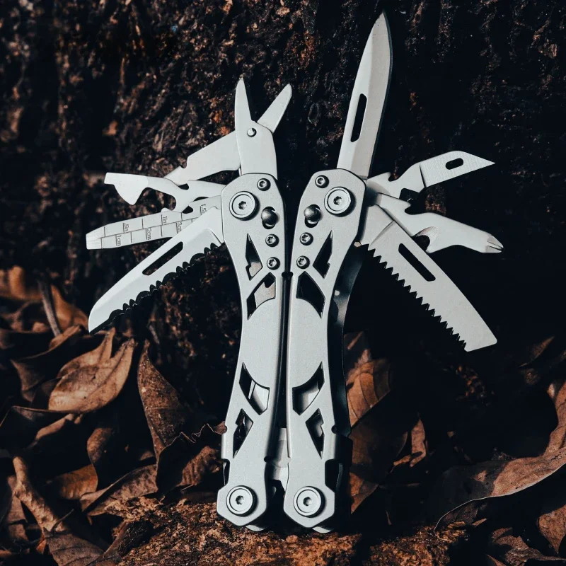 Multifunctional folding pliers outdoor camping combination tool mini scissors portable tactical pliers