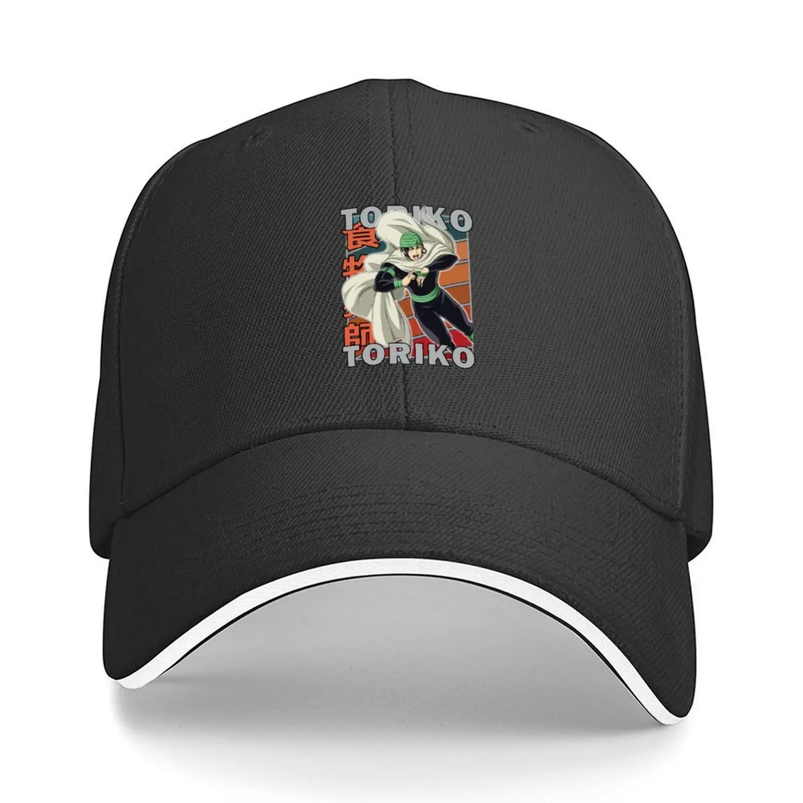 

Coco Toriko Anime Manga Vintage Color Palette Design Baseball Cap Bobble Hat black Christmas Hat Trucker Cap Woman Men's