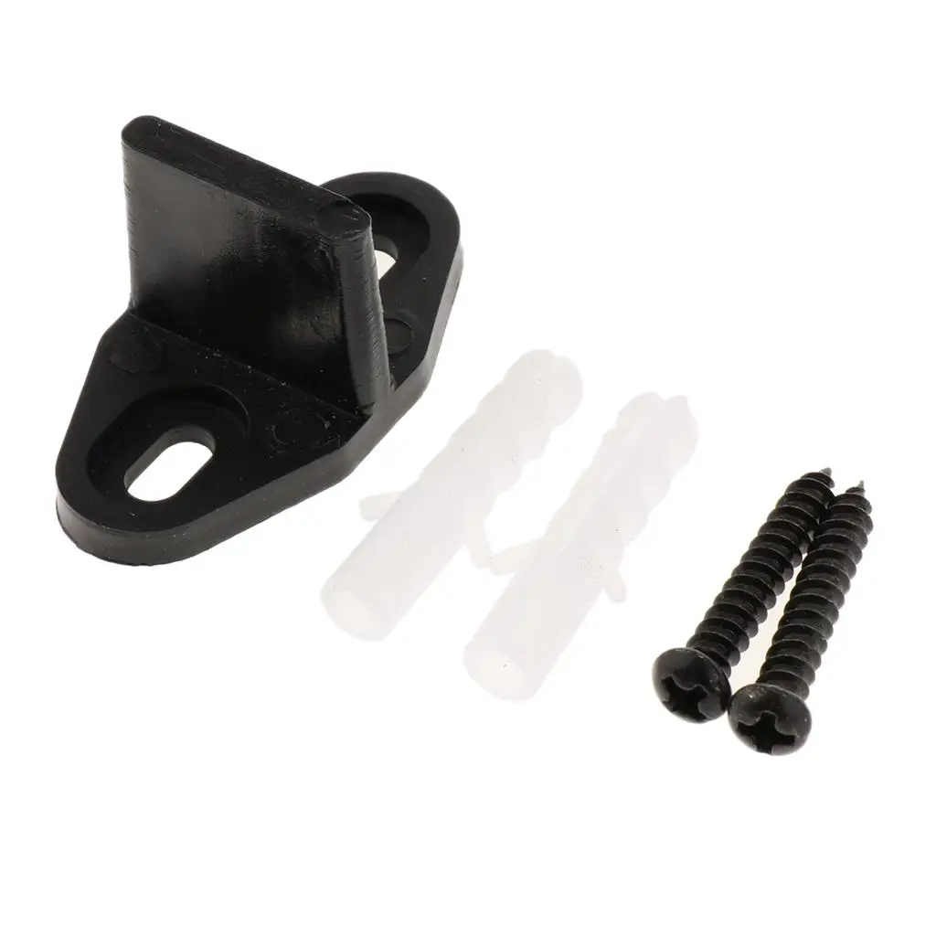 Sliding Barn Door Hardware Adjustable Floor Guide Clip for Cupboard Wooden Interior Door Installation