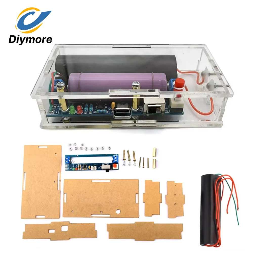3.6-6V To 1000KV DC High Voltage Generator Boost Board Inverter Transformer High Voltage Package Module DIY Kit Type-c Interface