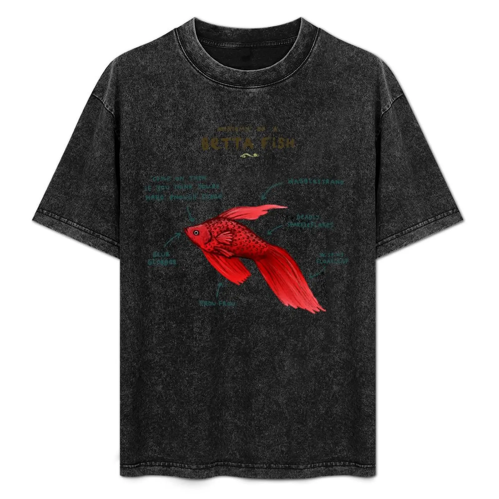 

Anatomy of a Betta Fish T-Shirt Odor Resistant Short Sleeve Top