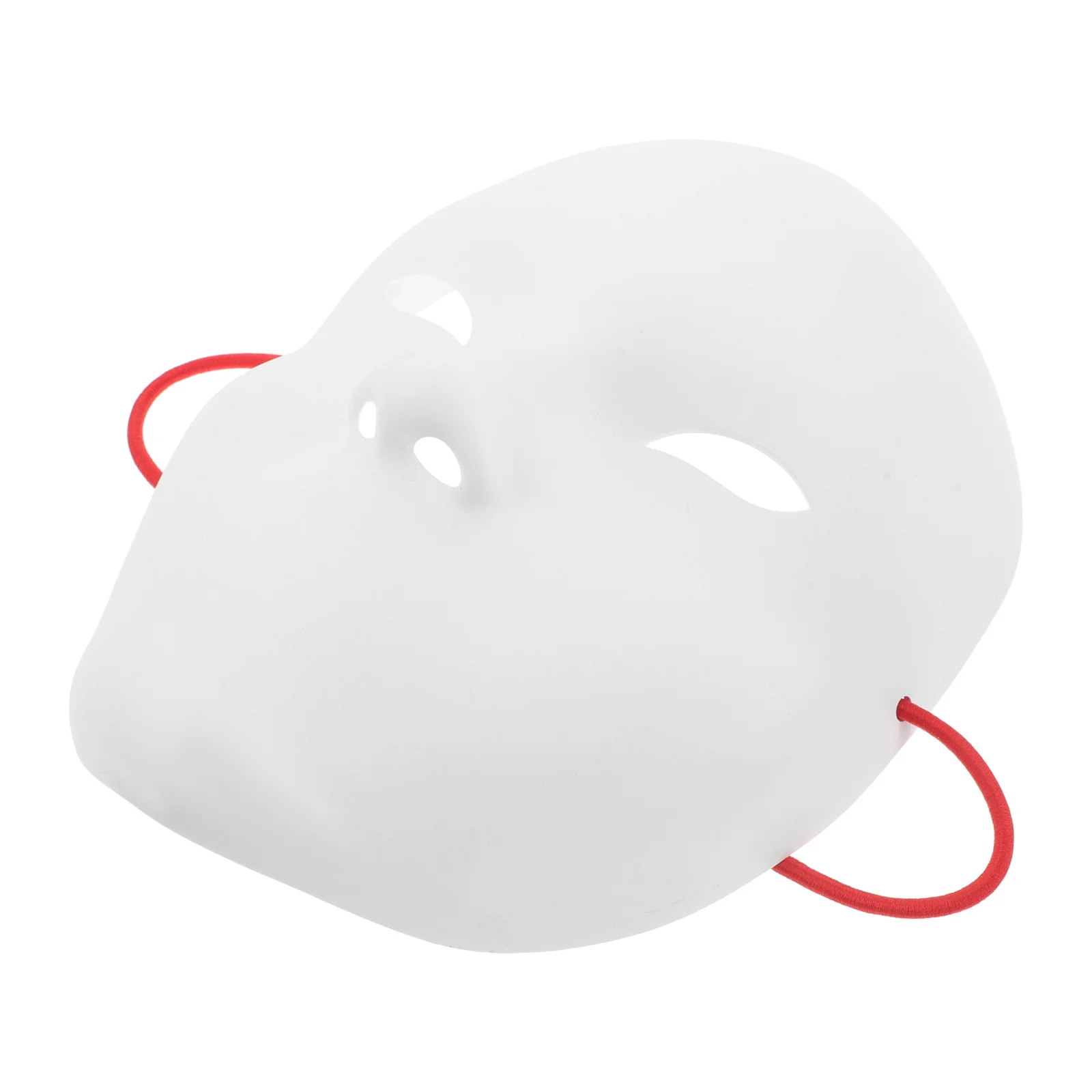 

Masquerade Mask White Blank for Carnival Halloween Party DIY Face Mask Men Adults Costume Props Masquerade Props