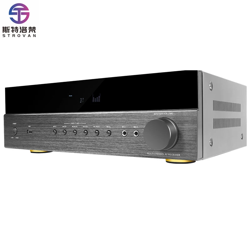 High Power Professional 5.1 Channel Audio Home Theater Amplifier System AV-6188HD