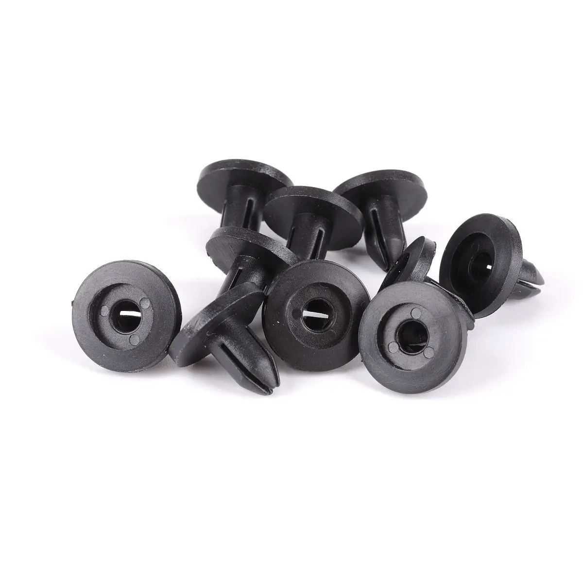 

50Pcs Bumper Clips Plastic Push Rivets Fit 6mm Hole Durable Fast Car Door Panel Retainer Clips Plastic Push Rivets