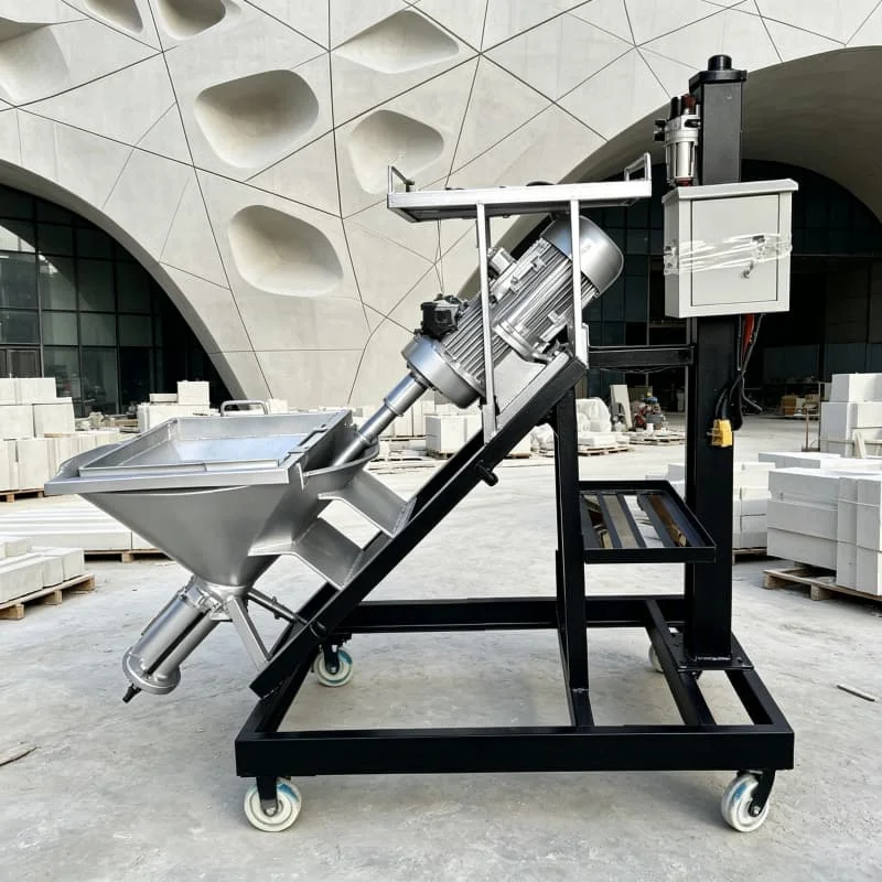 GFRC Spray Equipment Glass Fiber Reinforced Cement Mortar Automatic Sprayer Customized for Exterior Wall Decorative Cladding