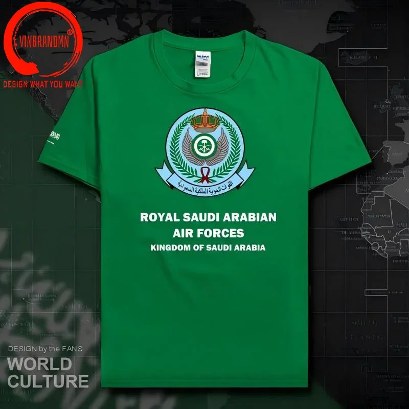 Armed Force Saudi Arabia SA SAU Sports Casual Jerseys Tactical Clothes New Tops T Shirt Men Saudi Arabian Air Army Military Tees