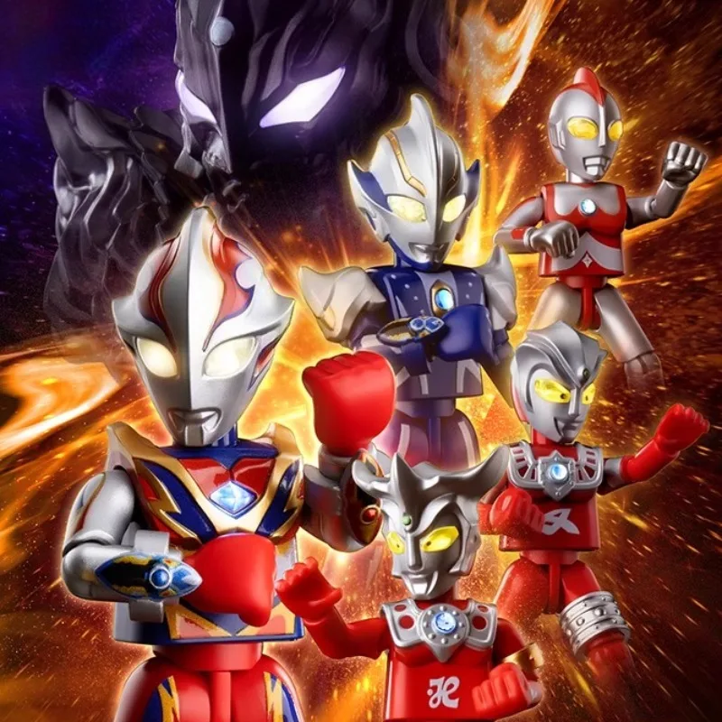 Blokees بنة رجل مشرقة الطبعة الفصل 8 Mebius فينيكس الشجعان الترامان ليو أسترا المنقولة نموذج الربط لعبة هدية #2