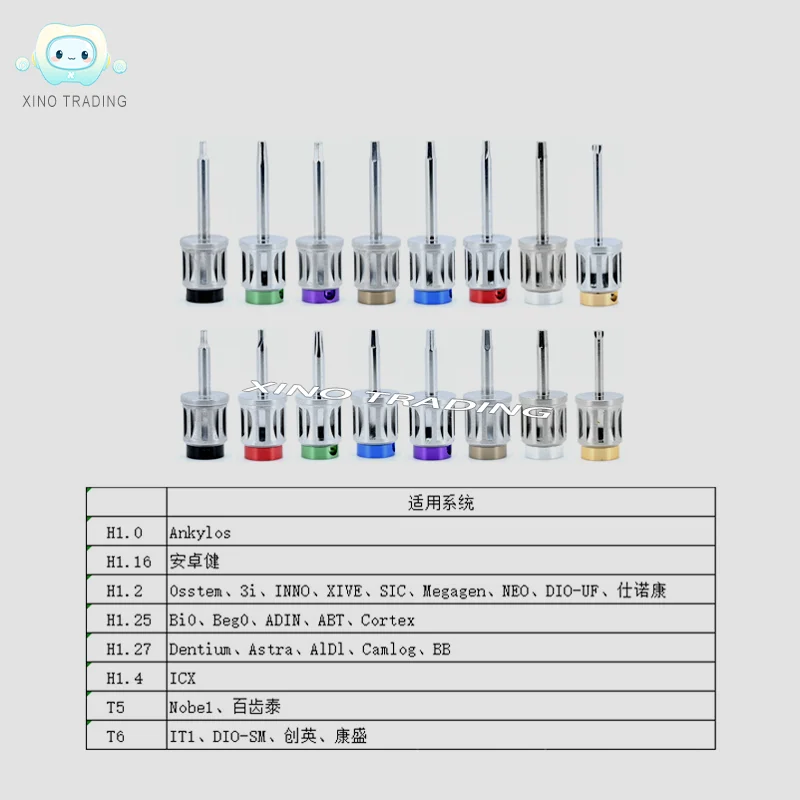 Heißer Verkauf Dental Instrument Micro Schraubendreher Zahnimplantat Schraubendreher